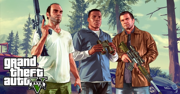 GTA Vのキービジュアル