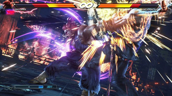 鉄拳7のゲーム画像