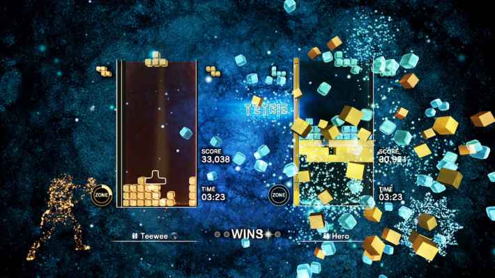 テトリス エフェクトのゲーム画像