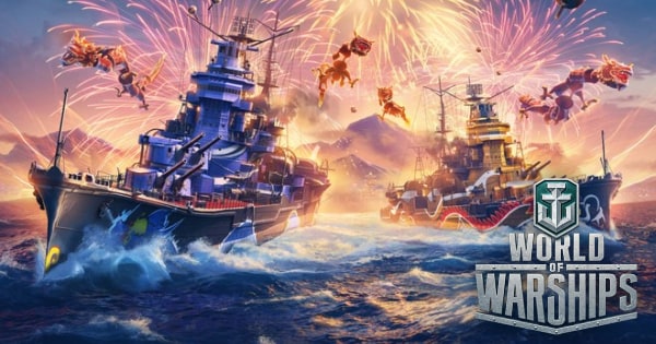 World of Warshipsのキービジュアル