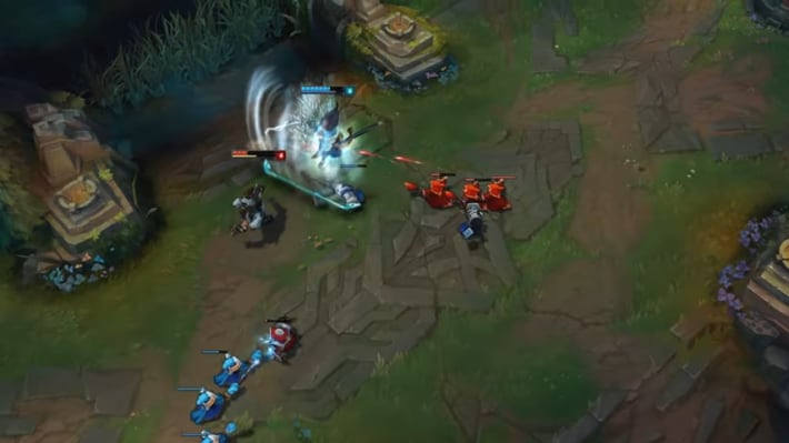 LEAGUE of LEGENDSのプレイ画像