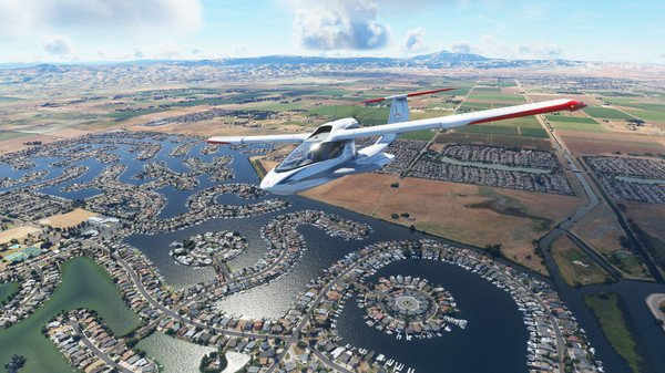 Flight Simulatorのプレイ画像