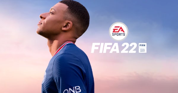 FIFA22のキービジュアル