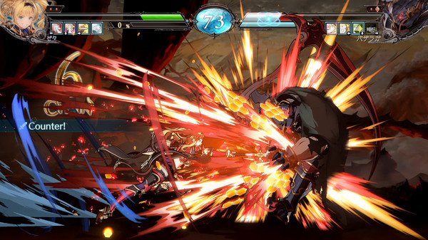 グラブルファンタジーヴァーサスのゲーム画像