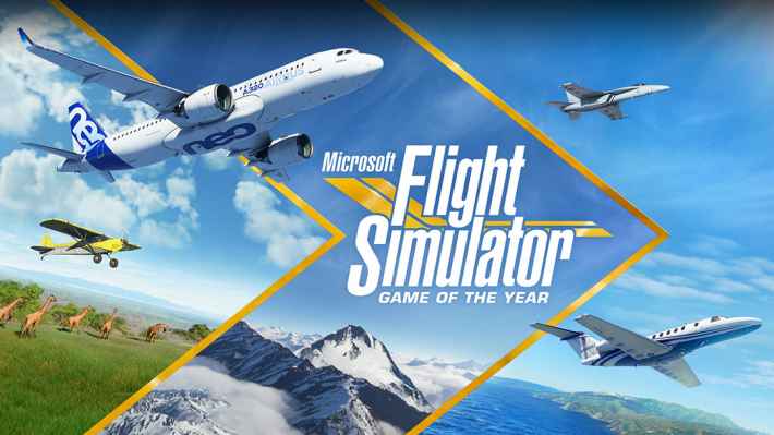 Microsoft Flight Simulatorのキービジュアル