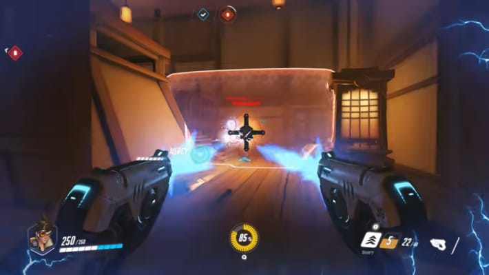 OverWatchのプレイ画像