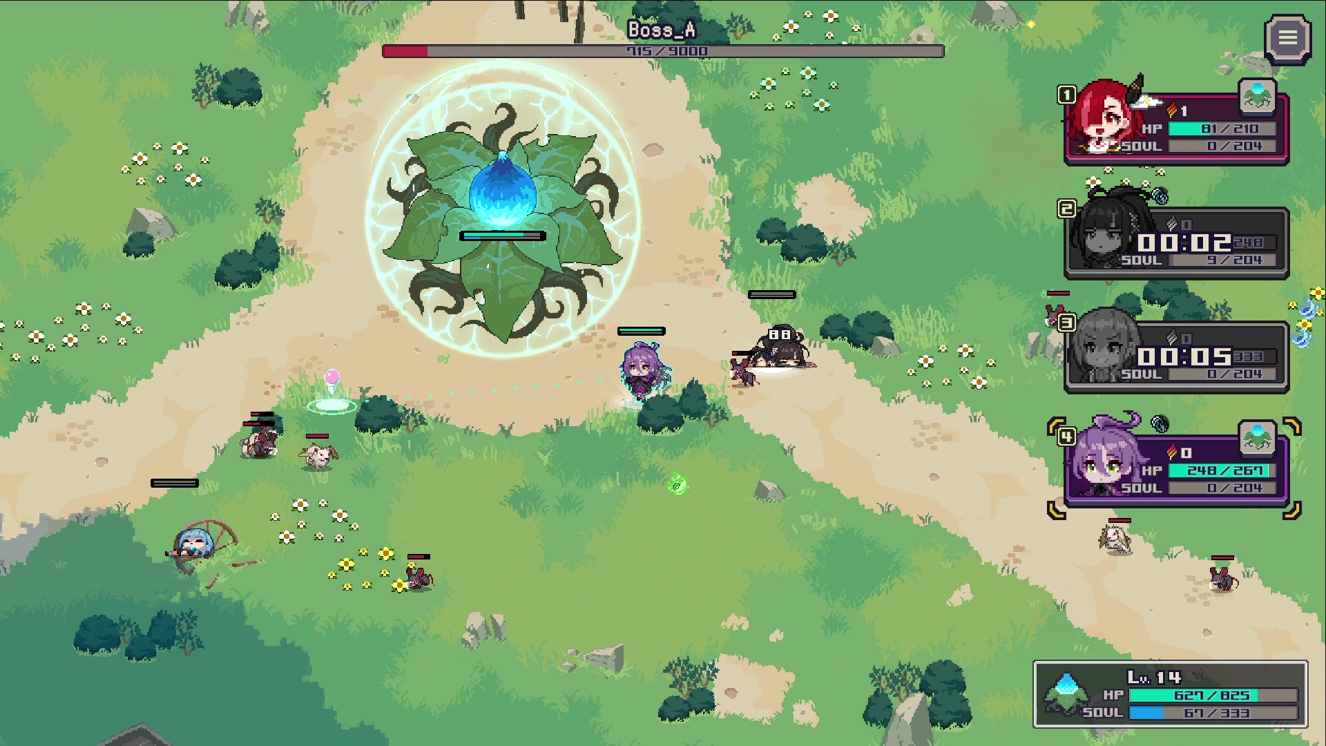 『Mayhem Maidens』レビュー・感想・評価：リアルタイムに5キャラを 