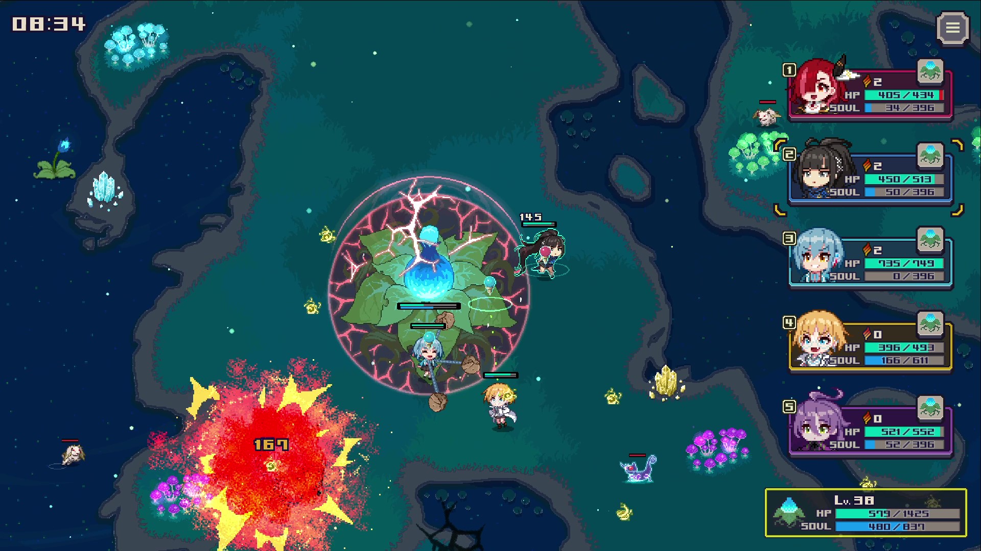 『Mayhem Maidens』レビュー・感想・評価：リアルタイムに5キャラを 