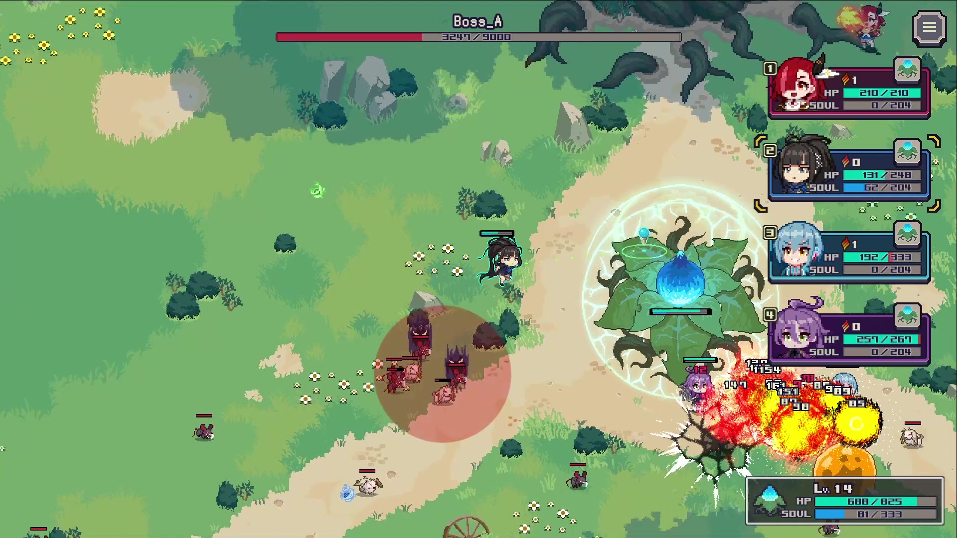 『Mayhem Maidens』レビュー・感想・評価：リアルタイムに5キャラを 