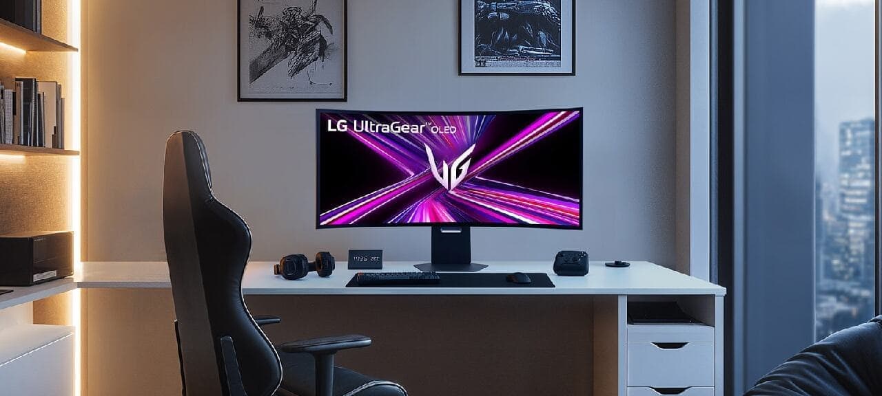 LG UltraGearシリーズのゲーミングモニター「45GX950A-B」　