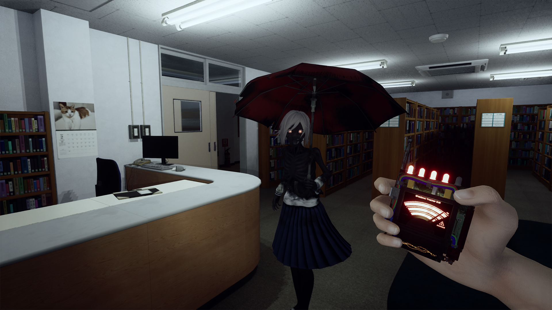 『SHADOW DETECTIVE』Steamで5月29日に発売決定。暗闇の学校内で怪奇現象に立ち向かう探索ホラーゲーム_001