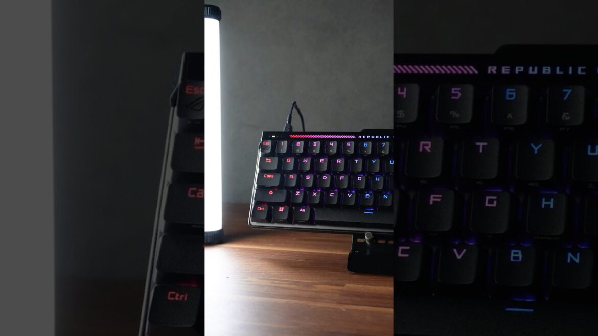 ASUSの新作ゲーミングキーボードが良い。