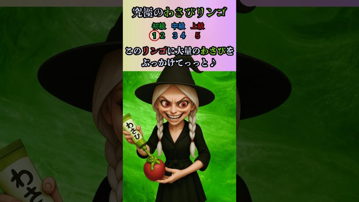 わさびリンゴを回避して!!#クイズ#ミニゲーム#暇つぶし わさびリンゴを回避して!!#クイズ#ミニゲーム#暇つぶし