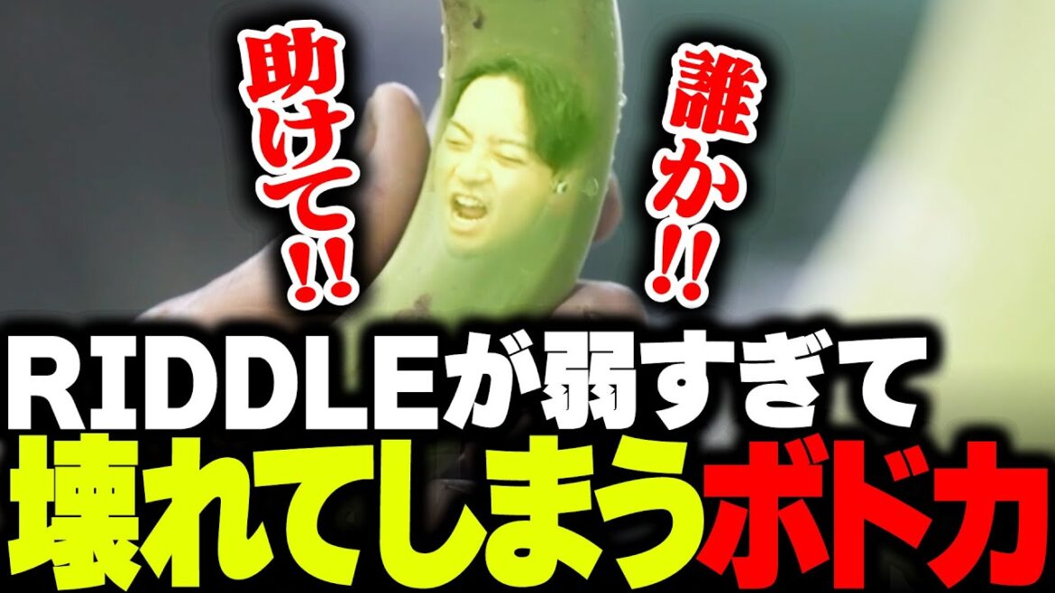 【ALGS】RIDDLEが弱すぎて壊れてしまうボドカ【APEX】