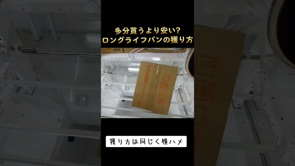 #クレーンゲーム #ゲーセン #攻略 #橋渡し #ロングライフパン #焼きカリーパン #発酵塩バターパン #買うより安い  クレーンゲーム  TikTok