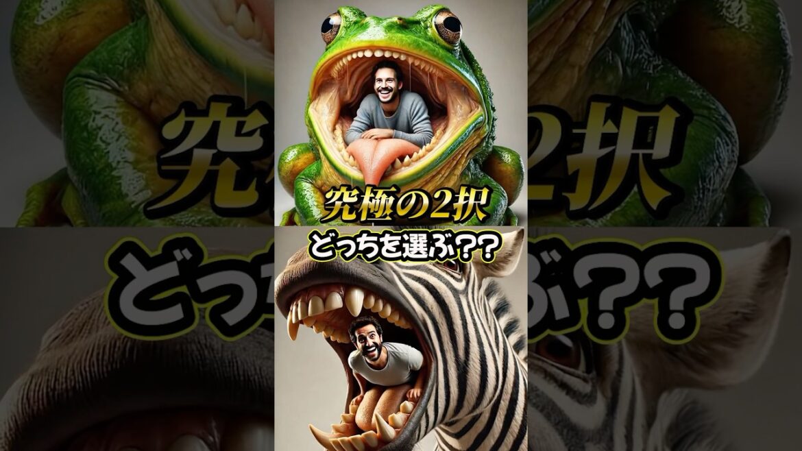 【究極の2択】あなたはどっちを選びますか?? #究極の2択 #究極の選択 #2択ゲーム #ミニゲーム #クイズ #ゲーム 【究極の2択】あなたはどっちを選びますか?? #究極の2択 #究極の選択 #2択ゲーム #ミニゲーム #クイズ #ゲーム