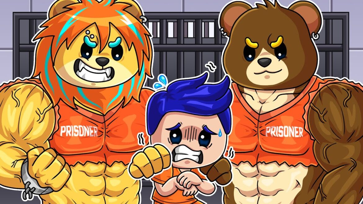 ムキムキマッチョになる刑務所に入れられてしまった結果…!?【 ロブロックス Roblox 】 ムキムキマッチョになる刑務所に入れられてしまった結果...!?【 ロブロックス Roblox 】