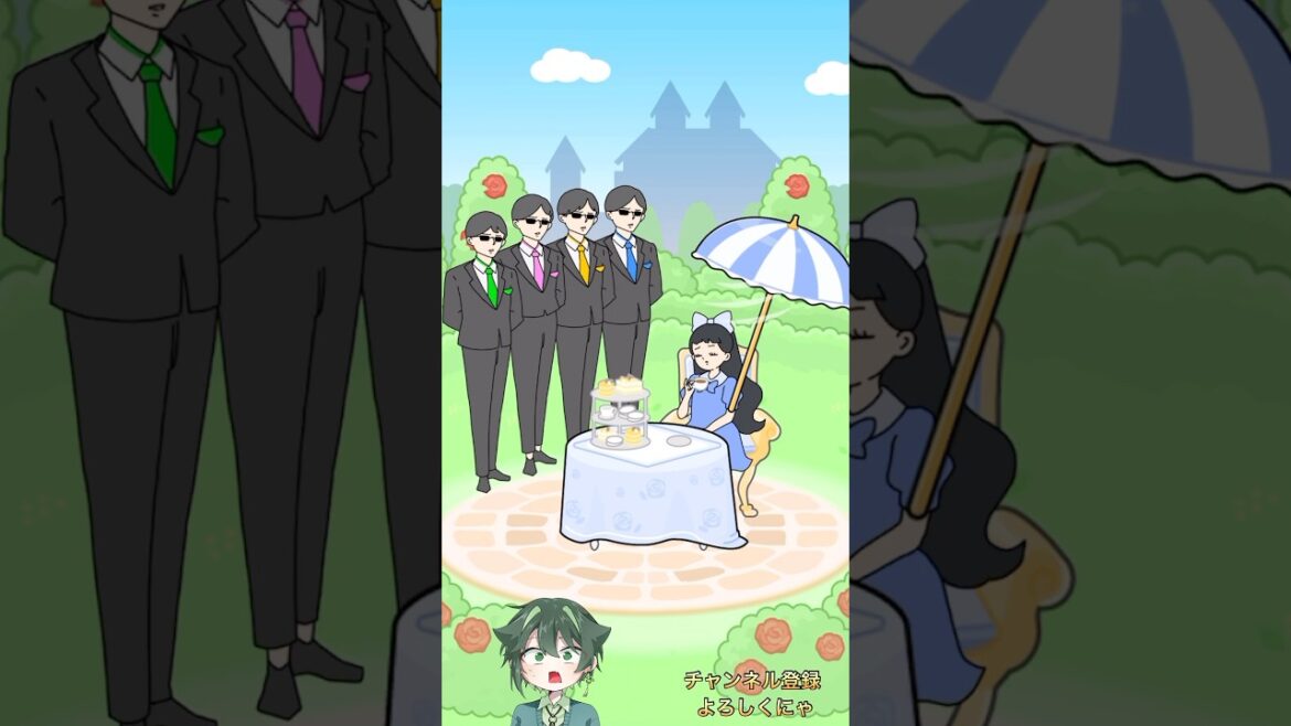 【お嬢さま回避】日差し☀️回避せよ！ #ゲーム #ゲーム実況 #shorts #脱出ゲーム
