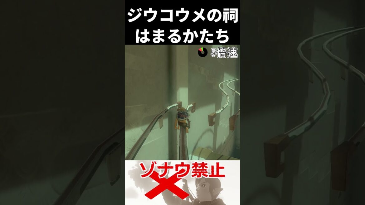 【ゾナウ禁止祠攻略】ジウコウメの祠(はまるかたち)【ティアキン/制限プレイ/ゼルダの伝説ティアーズオブザキングダム】 【ゾナウ禁止祠攻略】ジウコウメの祠(はまるかたち)【ティアキン/制限プレイ/ゼルダの伝説ティアーズオブザキングダム】