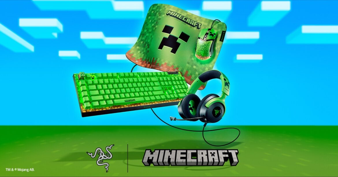 Razerと「マイクラ」がコラボ！ クリーパー仕様のゲーミングデバイスが6月27日発売 - GAME Watch