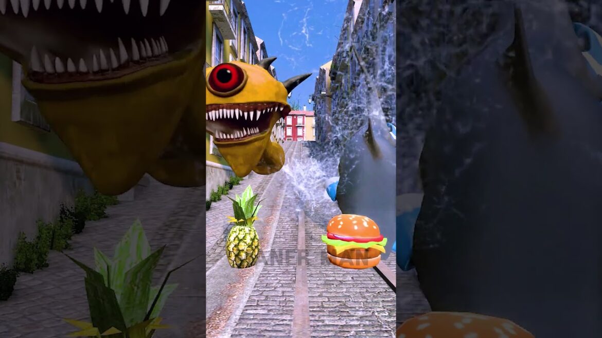 どの食べ物に爆弾が？🍔💣 #スプランキ #ゲーム #Gmod #イタリアンブレインロット #爆弾 #食べ物