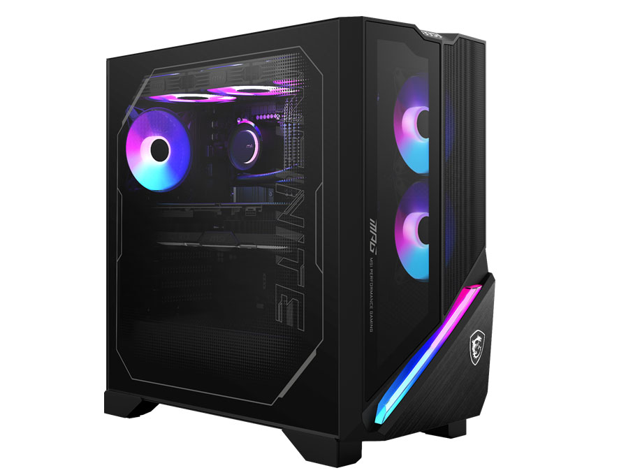 MSI、Core Ultra 9 285K+GeForce RTX 5090搭載のミドルタワーゲーミングPC MSI、Core Ultra 9 285K+GeForce RTX 5090搭載のミドルタワーゲーミングPC