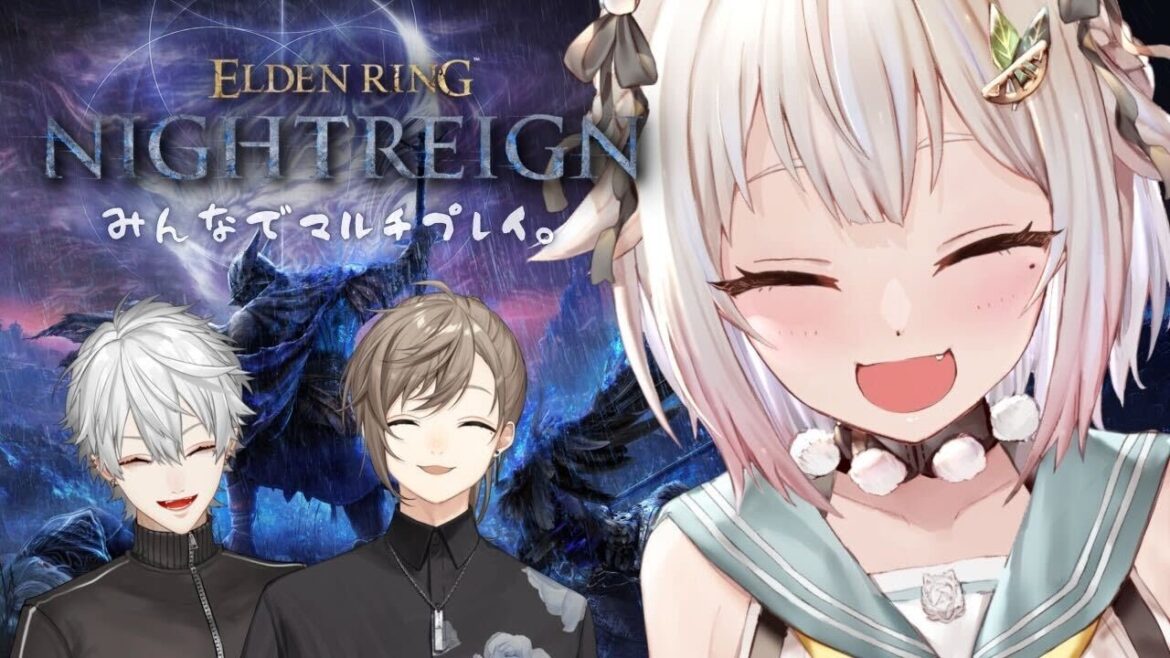 【 ELDEN RING NIGHTREIGN 】３枠目🔥本日発売！みんなで協力プレイ with にじさんじ夜渡りクラブ（ 集え、夜を渡る者たちよ。 ）【 にじさんじ┊︎葉山舞鈴/葛葉/叶/コラボ 】