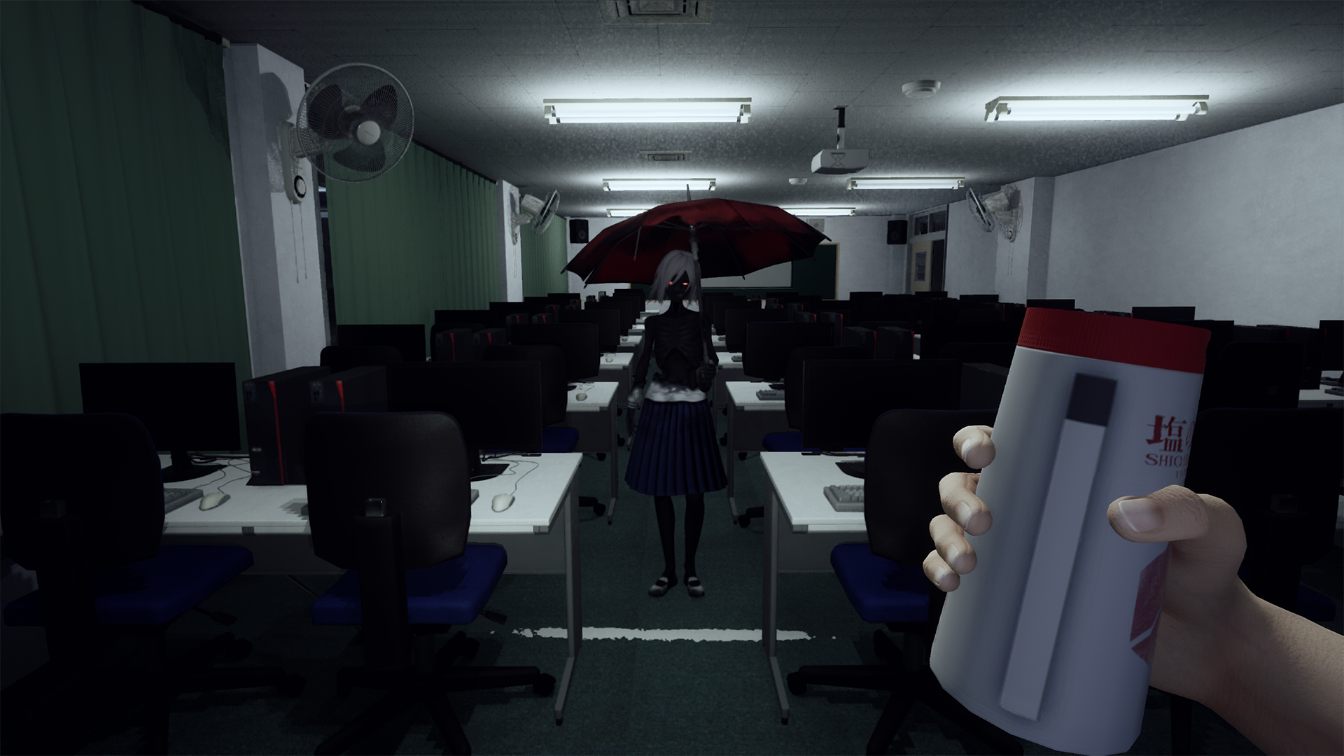 『SHADOW DETECTIVE』Steamで5月29日に発売決定。暗闇の学校内で怪奇現象に立ち向かう探索ホラーゲーム_004