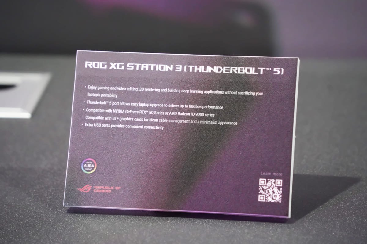ROG XG Station 3