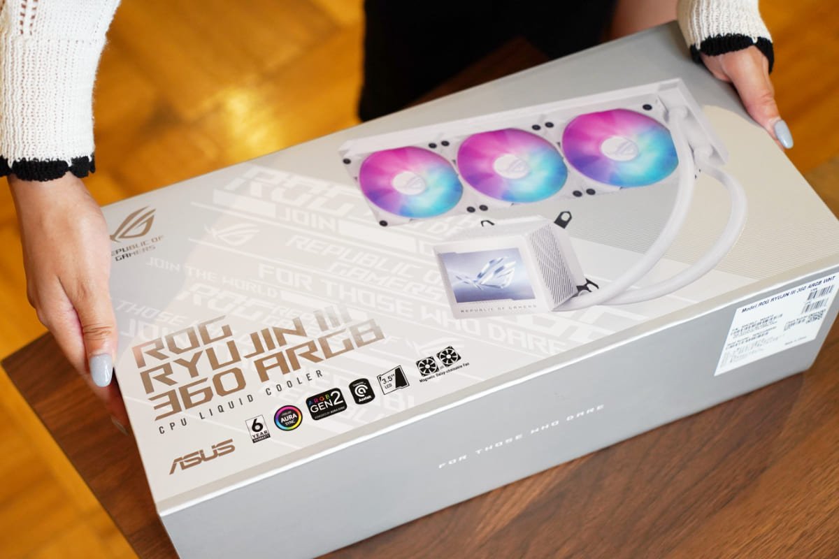 ASUS ROG RYUJIN III 360 ARGB White Edition [ホワイト]
