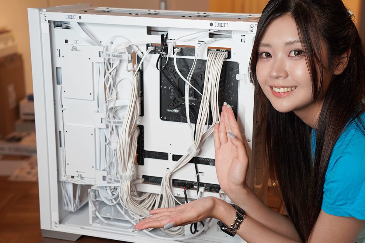 れいか氏初めての配線