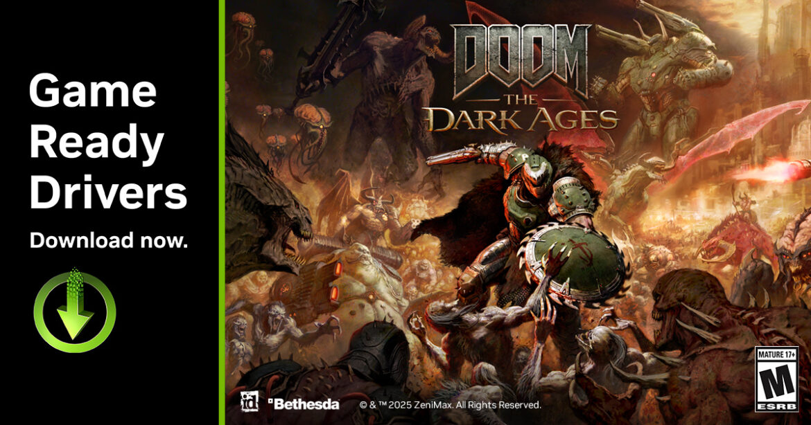 『DOOM: The Dark Ages』GeForce Game Ready ドライバーがリリース | GeForce News