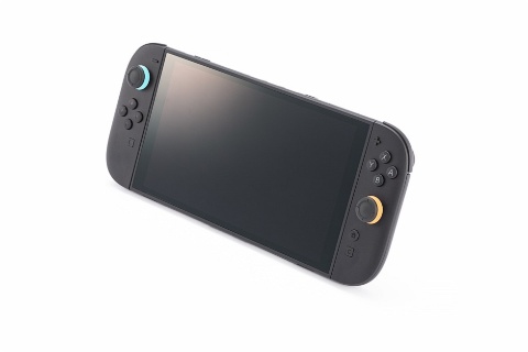 背面にあるスタンドを立てると自立する。持ち運んで、外出先でもプレーできる携帯ゲームでもあることも、幅広い層からの人気の理由でもある