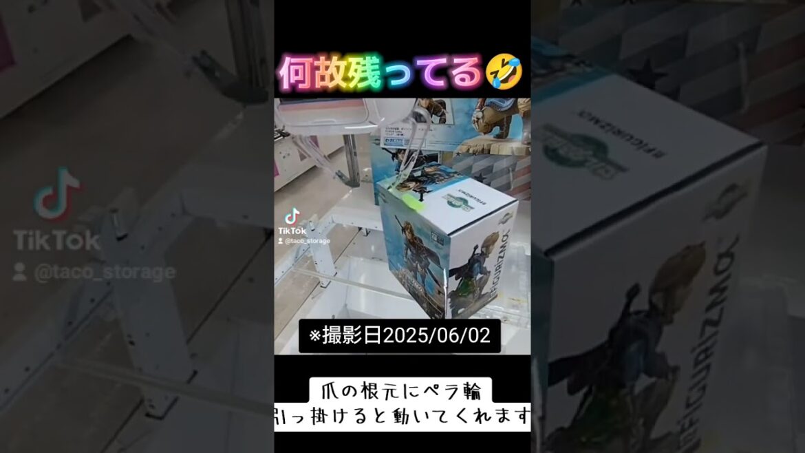 #橋渡し #ゲーセン #攻略 #クレーンゲーム #ペラ輪 #末広がり #リンク #ゼルダの伝説 #フィガロ #クッキー  クレーンゲーム ゲーセン  TikTok