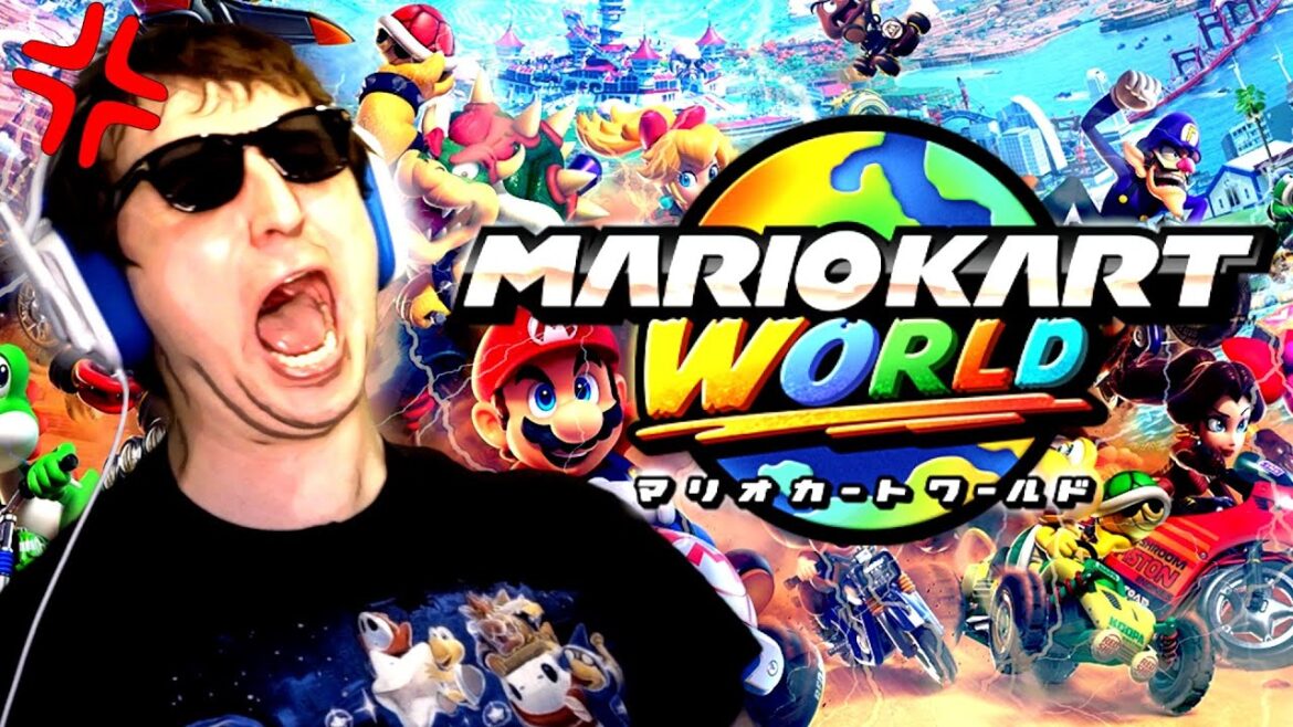 【東欧のもこう】マリオカートワールド『全コース』走って俺よりブチギレてるヤツいんの？
