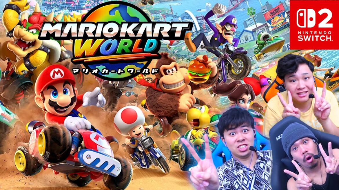 新作のマリオカートワールドで遊んでみた！！【Switch2】
