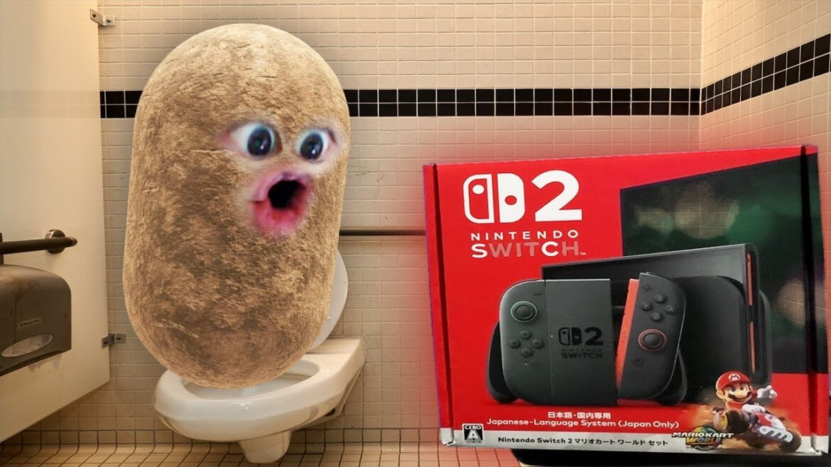 Switch2のマリオカートワールドで暴れまくる芋