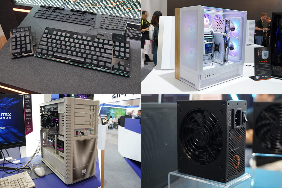 着脱式テンキー採用ゲーミングキーボードや設置場所が柔軟に選べるPCケース、レトロデザインPCケースや1,000WのSFX電源など最新モデルを展示 - AKIBA PC Hotline![Sponsored]