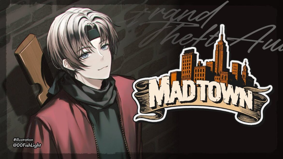#MADTOWN | 第九話 「釣り人来る」 【にじさんじ/叶】