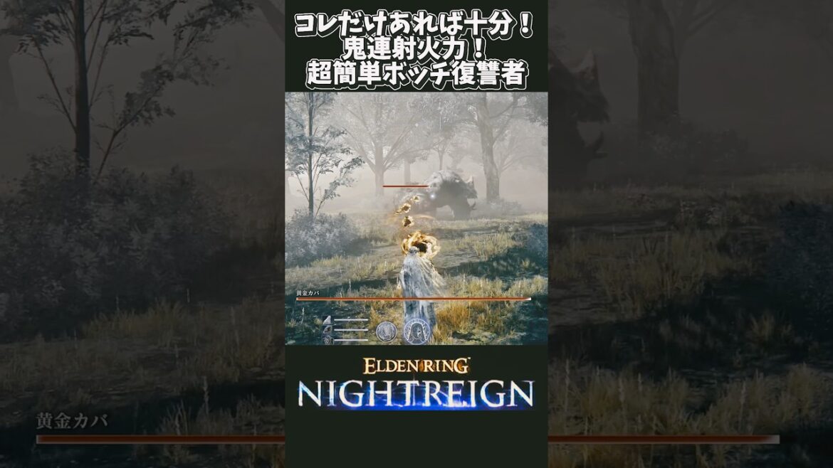 【エルデンリングナイトレイン】【ソロ攻略】【⚠️ネタバレ注意】ゲームバランス崩壊！？圧倒的強さの復讐者！#eldenring #エルデンリング #エルデンリングナイトレイン