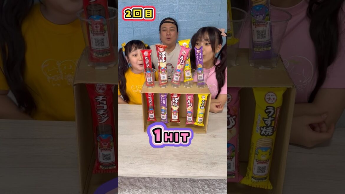 おかしの順番をそろえるゲームで大興奮‪‪‪w‪w‪w #Shorts