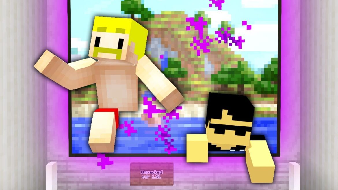 絵の中に入って謎を解け!【マイクラ】 絵の中に入って謎を解け!【マイクラ】