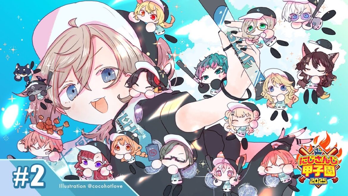 #にじ甲2025 -私立願ヶ丘高校- #2 | まずは１年目夏に向けて！ 【にじさんじ/叶】