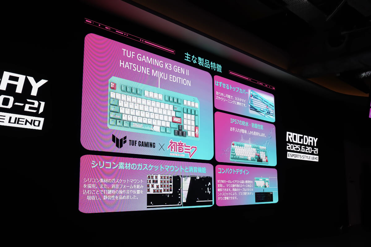 TUF Gaming×初音ミク