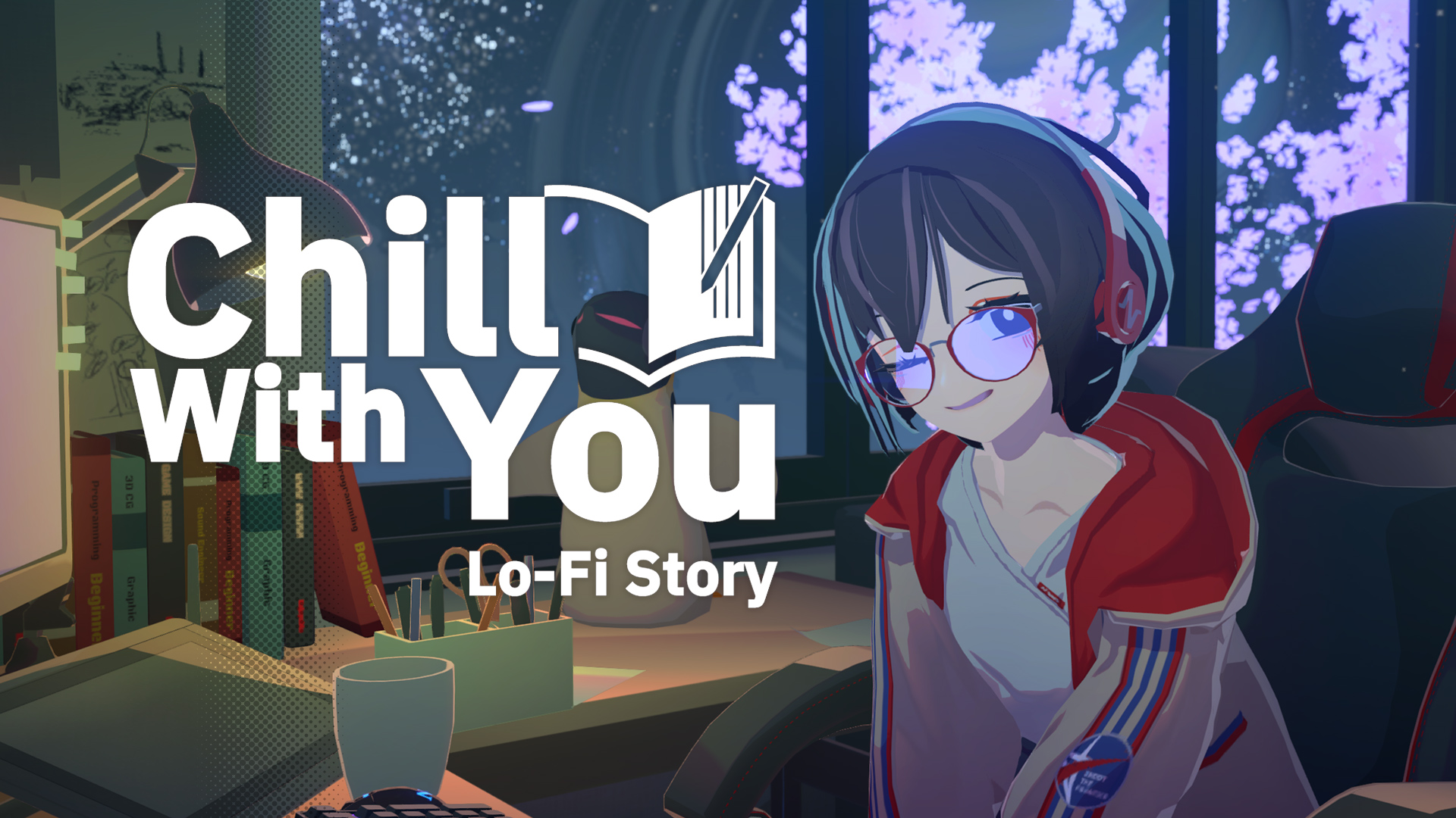 『Chill with You』Steam体験版が公開。少女とデスクワークの時間を共有する“作業用”ゲーム_001
