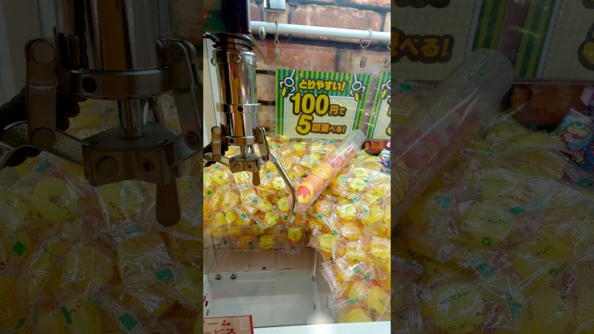 100円5回のヤバすぎるクレーンゲームあった#shorts