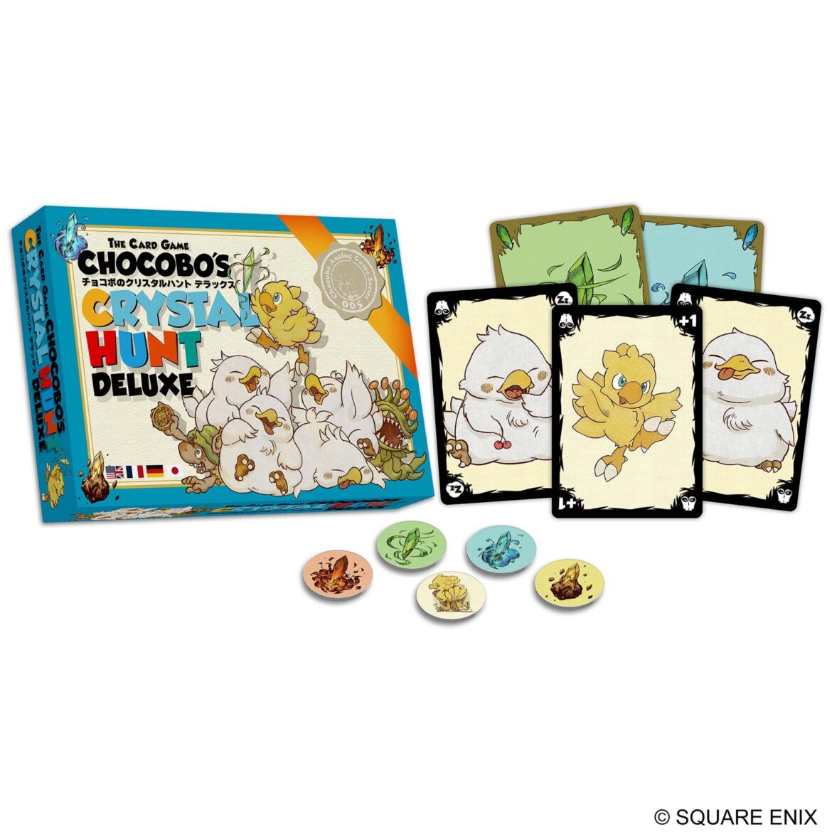 カードゲーム「チョコボのクリスタルハント」と「チョコボのダンジョン＆モンスターズ」のセットが11月29日発売！ - GAME Watch