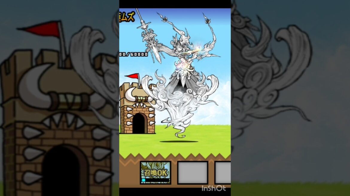 逆襲のカオル君をイザナギ一人で攻略してみた【うるさく攻略】 #にゃんこ大戦争 #ゲーム #ネットミーム #カオス