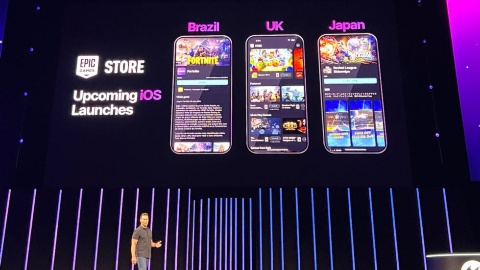 2025年内に日本と英国、ブラジルで新たにiOS向けにゲームストアを開始する（出所／日経クロステック）