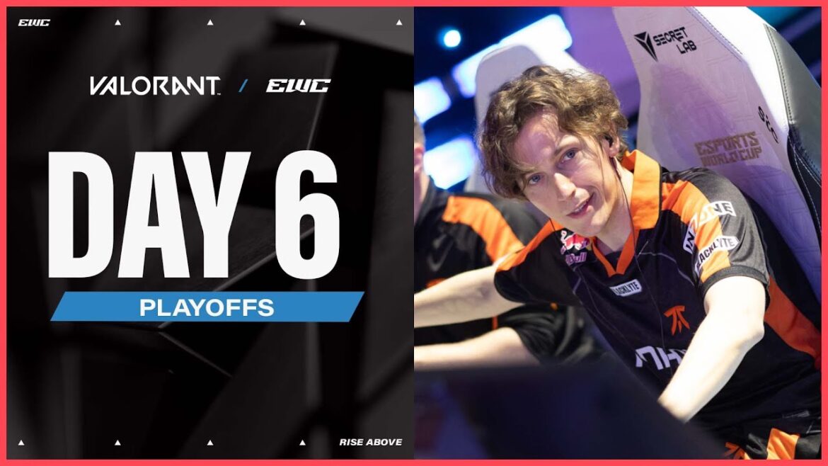VALORANT at EWC 25 – Day 6 – Playoffs VALORANT at EWC 25 - Day 6 - Playoffs